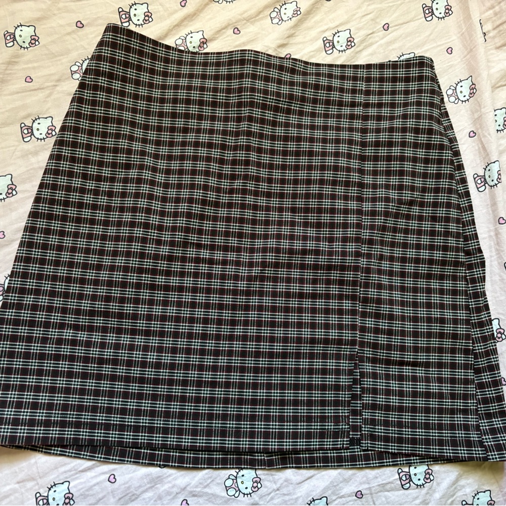 Urban Outfitters Black and White Pencil Mini Skirt